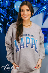 Kappa Kappa Gamma PR Simple Ombre Crewneck