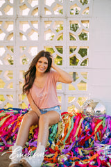 Kappa Kappa Gamma Recruitment Simple Slouchy Tee