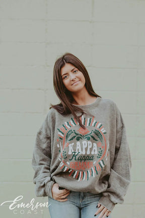 Kappa Kappa Gamma Olive PR Sweatshirt