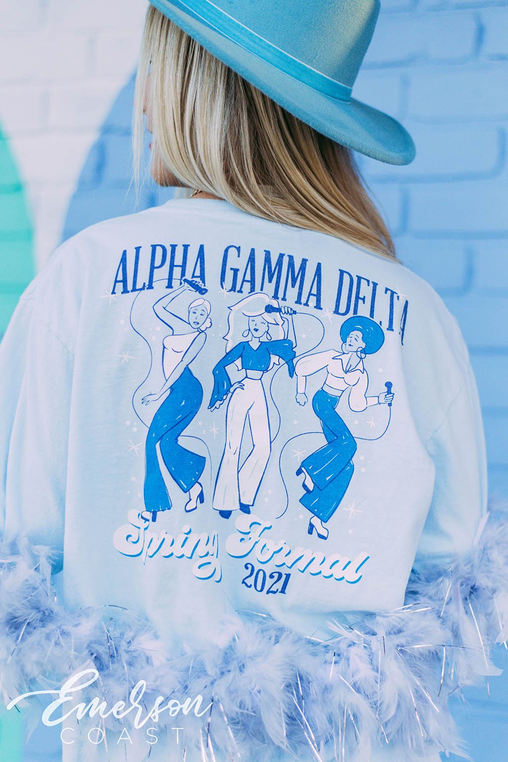Alpha Gamma Delta Spring Formal T-shirt