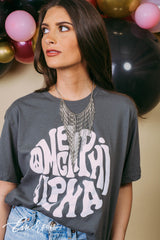 Omega Phi Alpha Peace Sign Tee