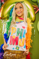 Phi Mu Bid Day Lucky Charms Tee
