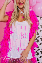 Phi Mu Pink Bid Day Tank