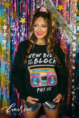 Phi Mu New Bids On The Block Bid Day Sweatshirt