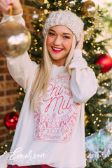 Phi Mu Christmas Long Sleeve Tshirt