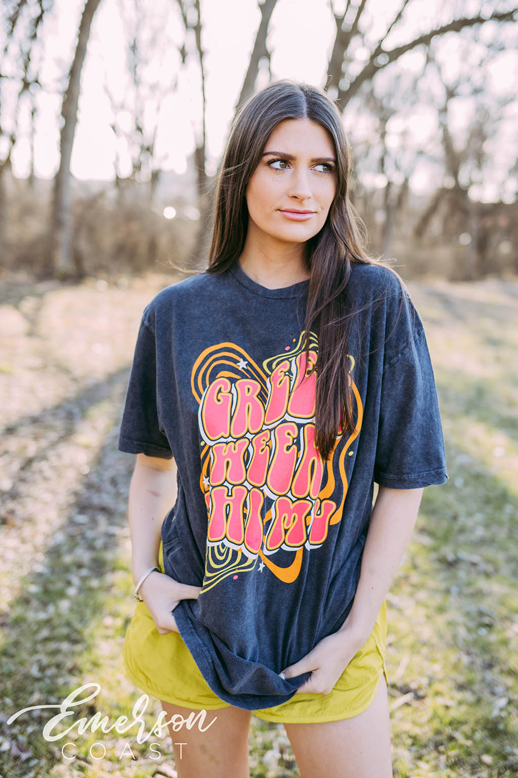 Phi Mu Greek Week Mineral Wash Tee