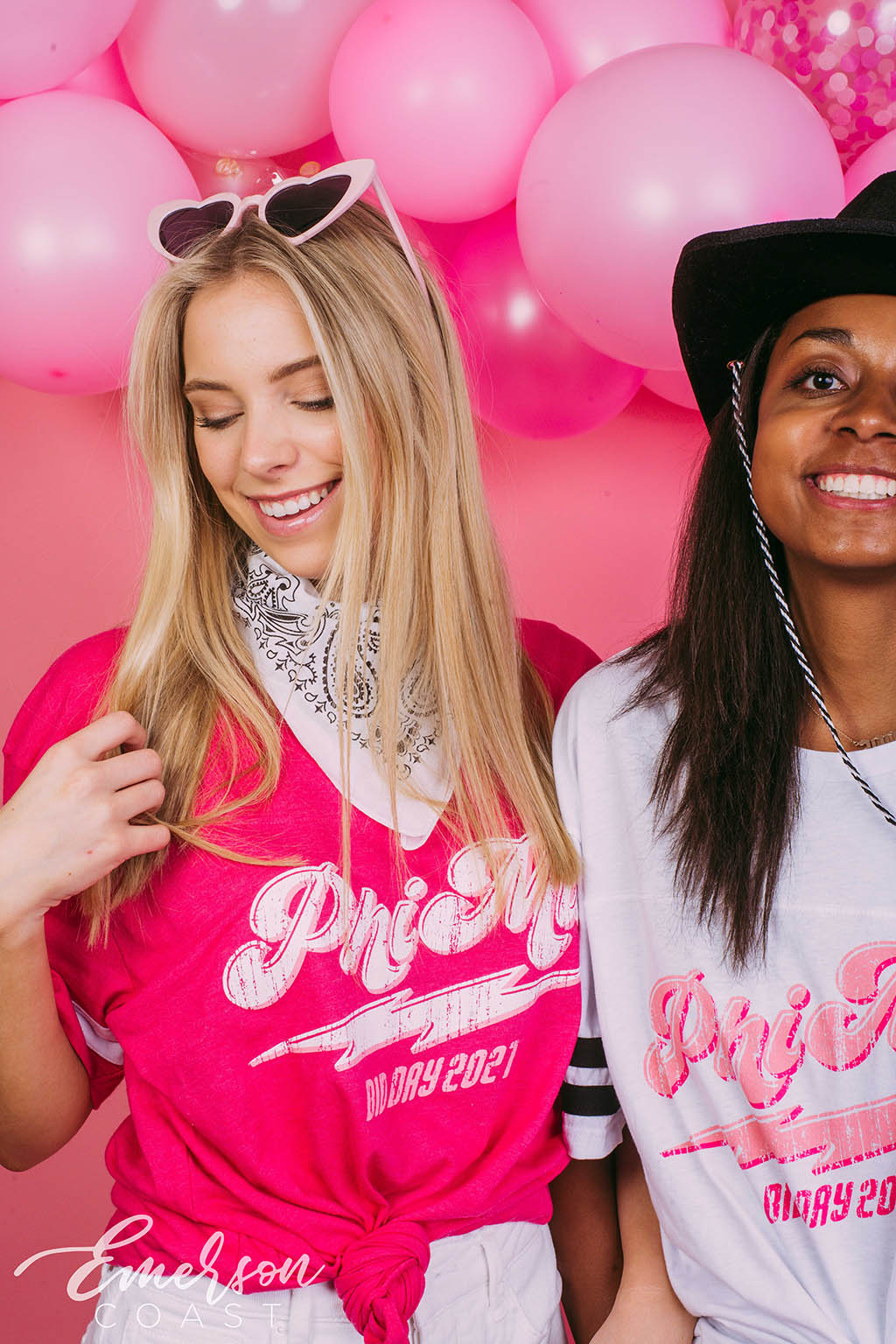 Phi Mu Bid Day Jersey Tee