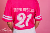 Phi Mu Bid Day Jersey Tee