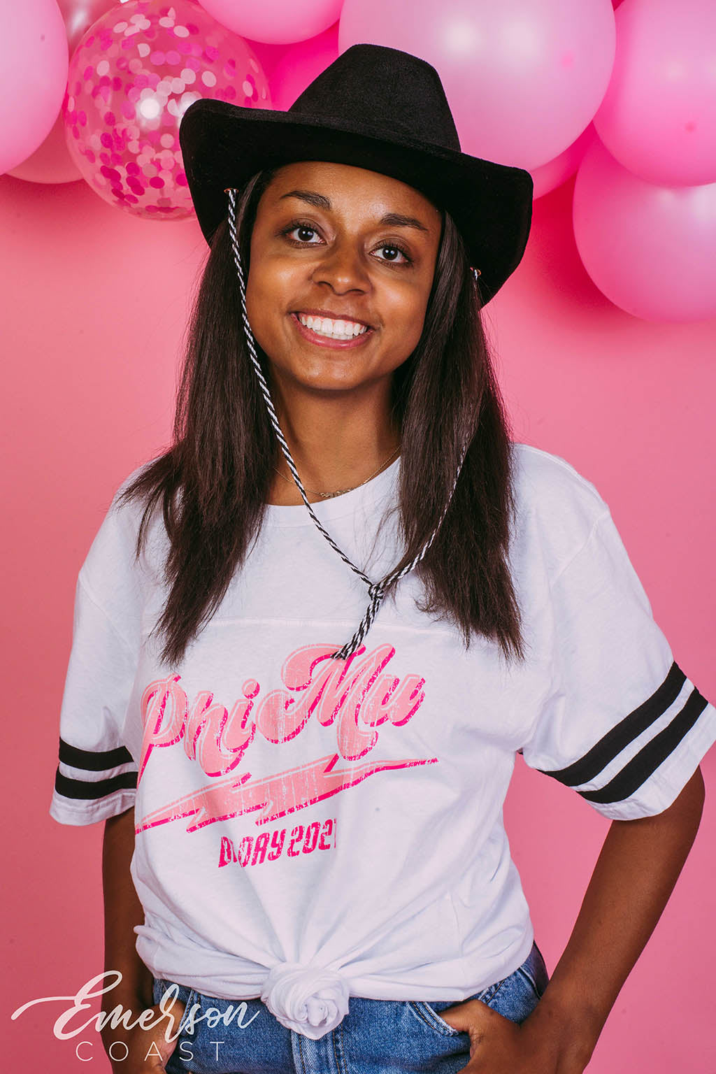 Phi Mu Bid Day Jersey Tee