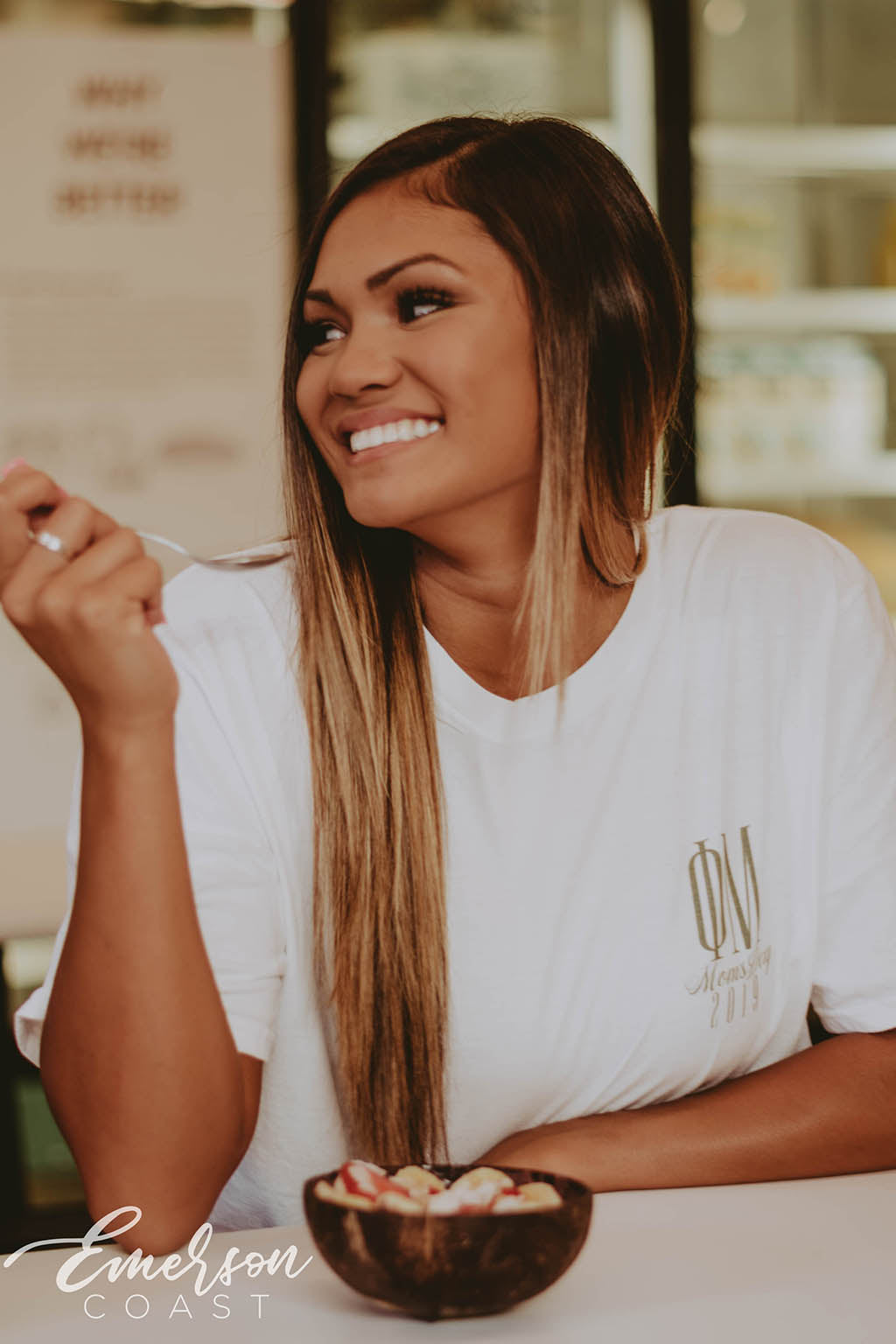 Phi Mu Mom's Day Floral T-shirt