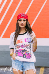Phi Mu Nascar Work Week Ringer Tee
