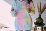 Phi Mu Tie Dye Corduroy Hoodie