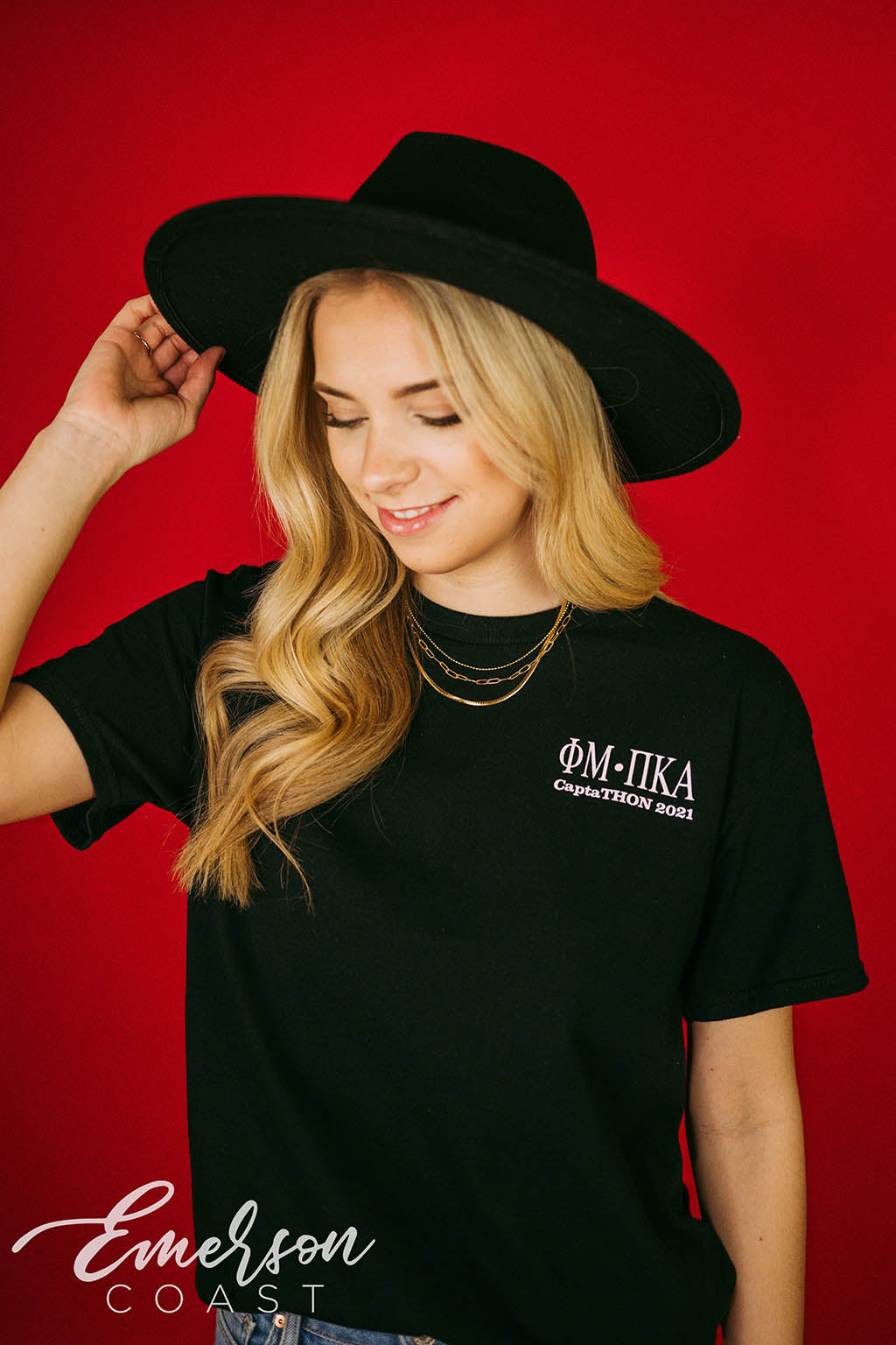 Phi Mu We Believe In Miracles CaptaTHON Tee