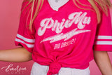 Phi Mu Bid Day Jersey Tee