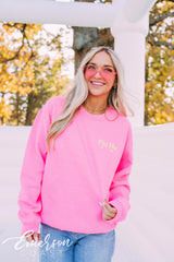 Phi Mu PR LIOB Smiley Face Crewneck