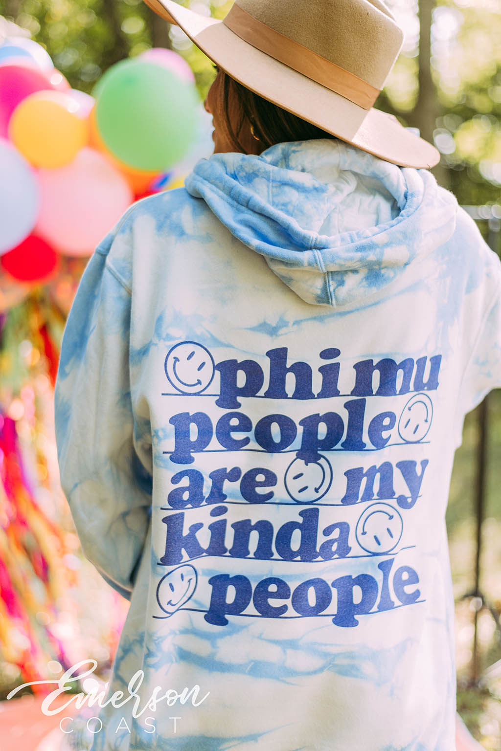 Phi Mu People Are My Kinda People Hoodie