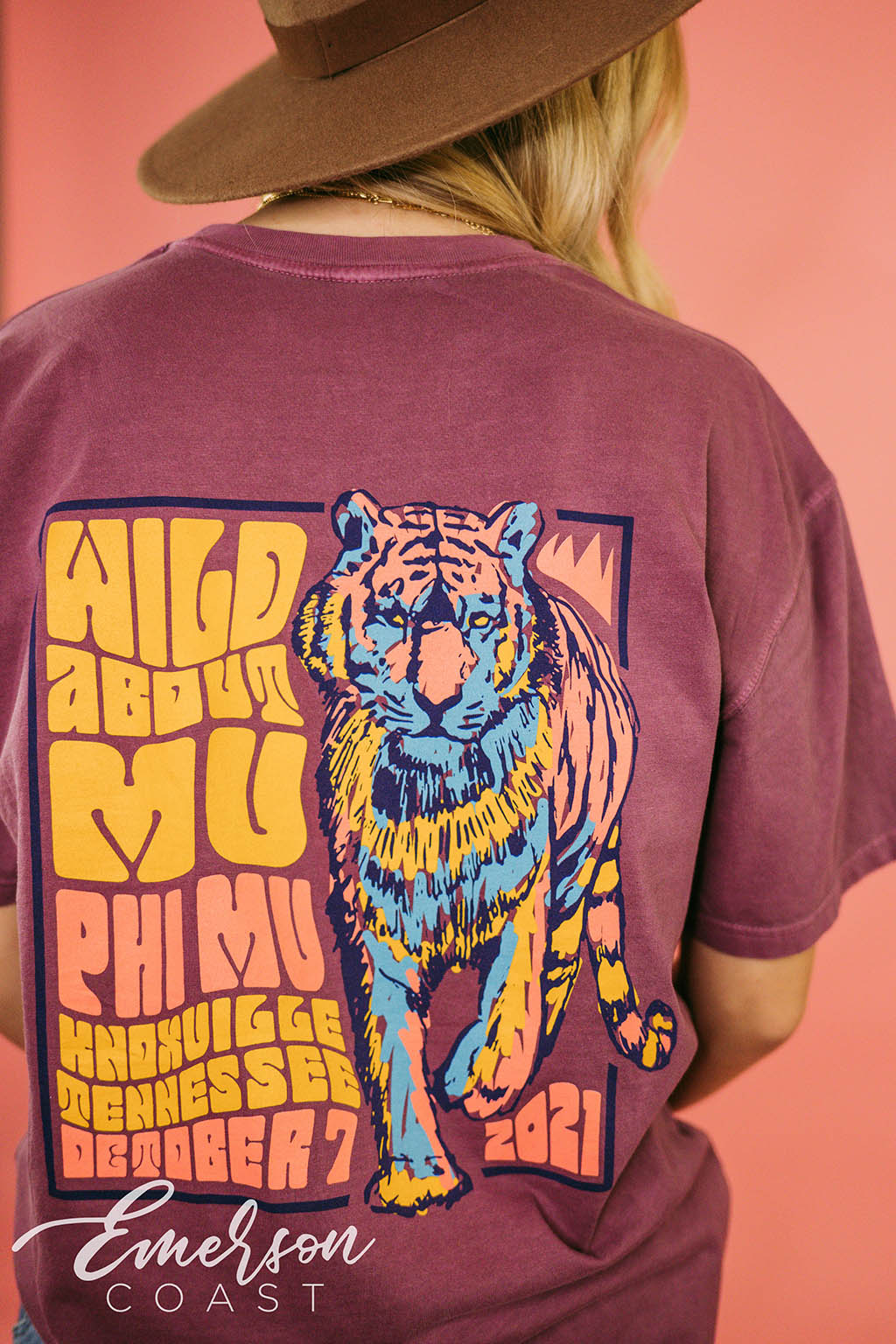 Phi Mu Safari Date Party Lion Tshirt