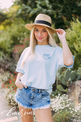 Phi Mu Floral Spring Break Tee