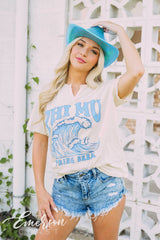 Phi Mu Spring Break Wave Notch Tee