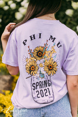 Phi Mu Spring 2021 PR Tee