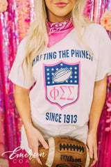 Phi Sigma Sigma Bid Day Drafting The Phinest Tee