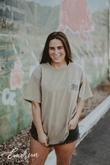 Phi Mu Football Helmet Dad's Day Tee