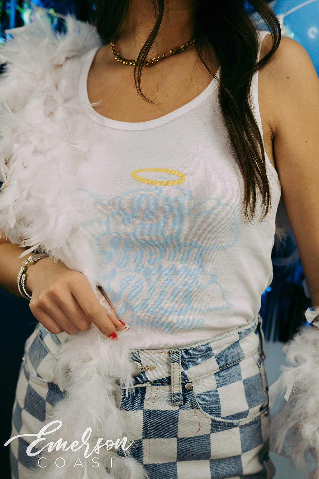 Pi Beta Phi Bid Day Cloud 9 Tank