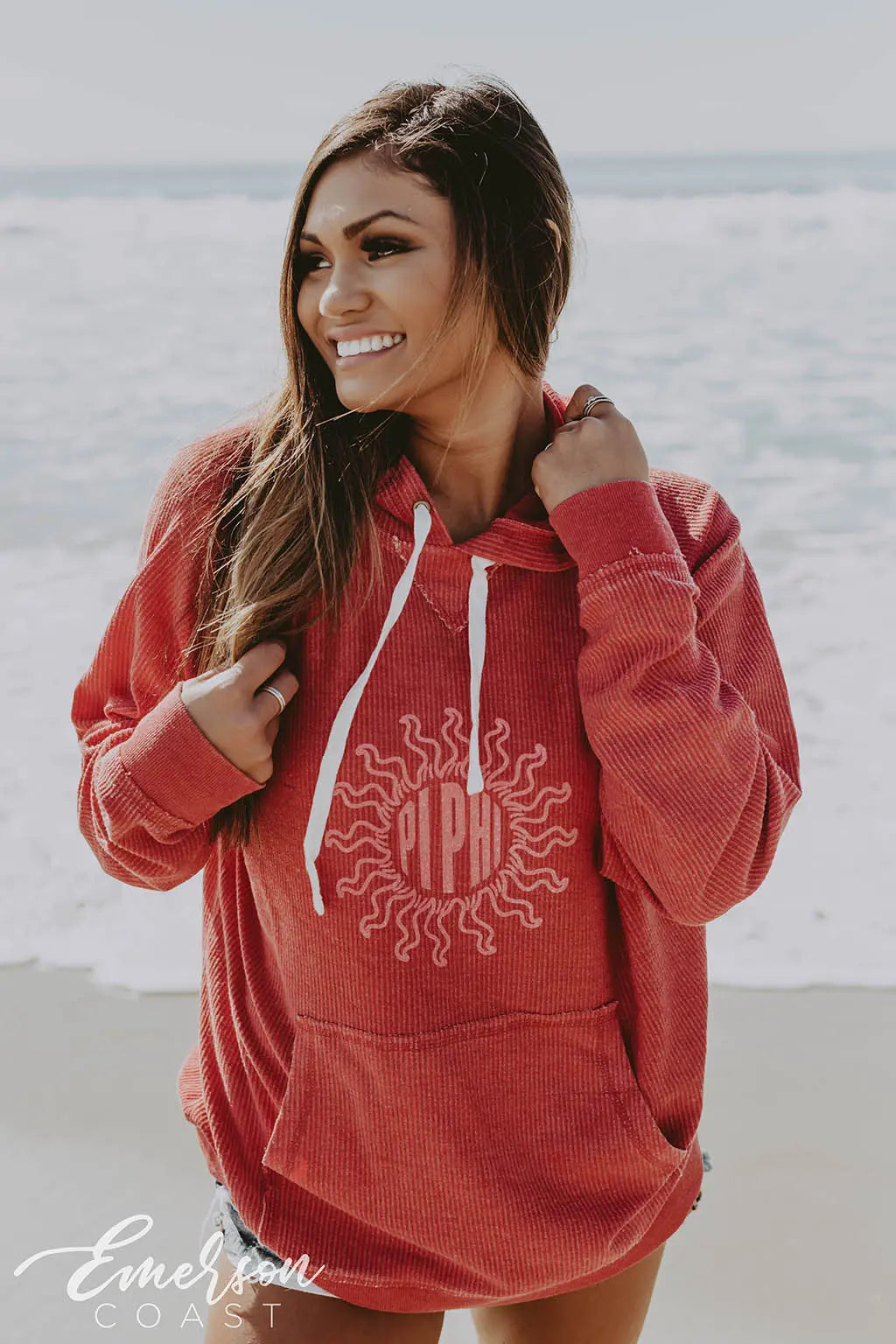 Pi Beta Phi PR Corduroy Hoodie