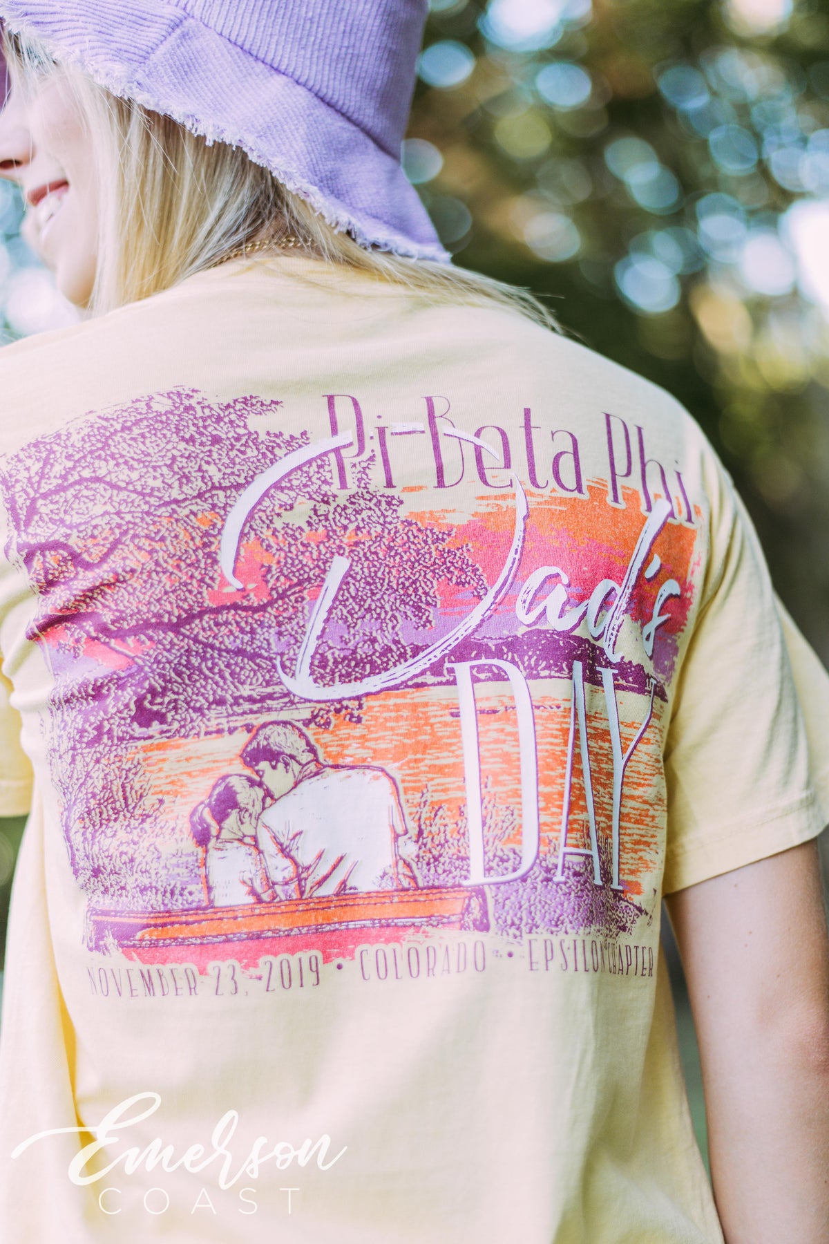 Pi Phi Father Daughter Dads Day Tee