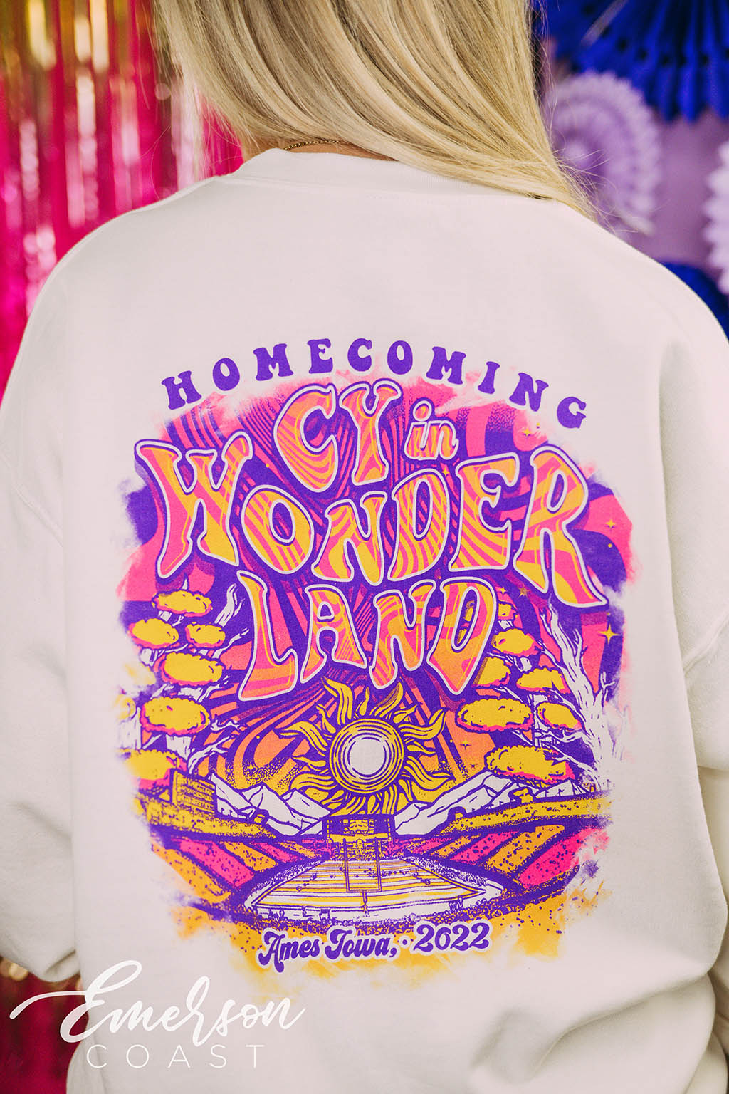 Pi Beta Phi Homecoming Psychedelic Tee