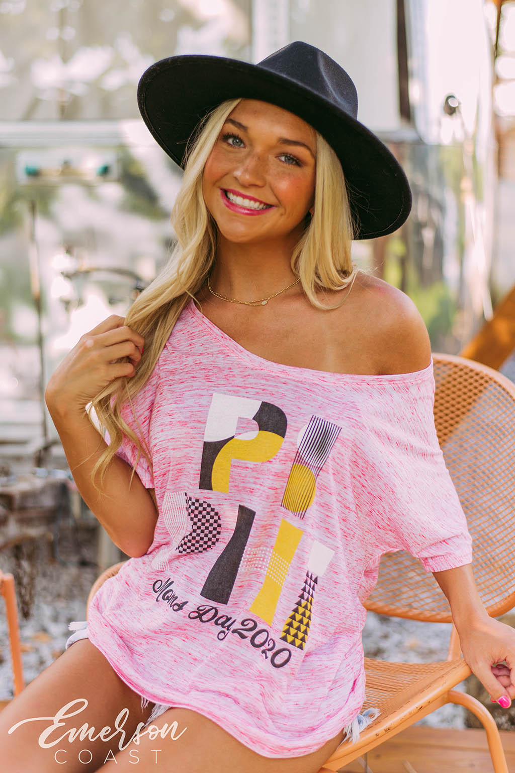 Pi Phi Moms Day Slouchy Tee