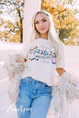 Pi Beta Phi Philanthropy Colorful Flowers Tee