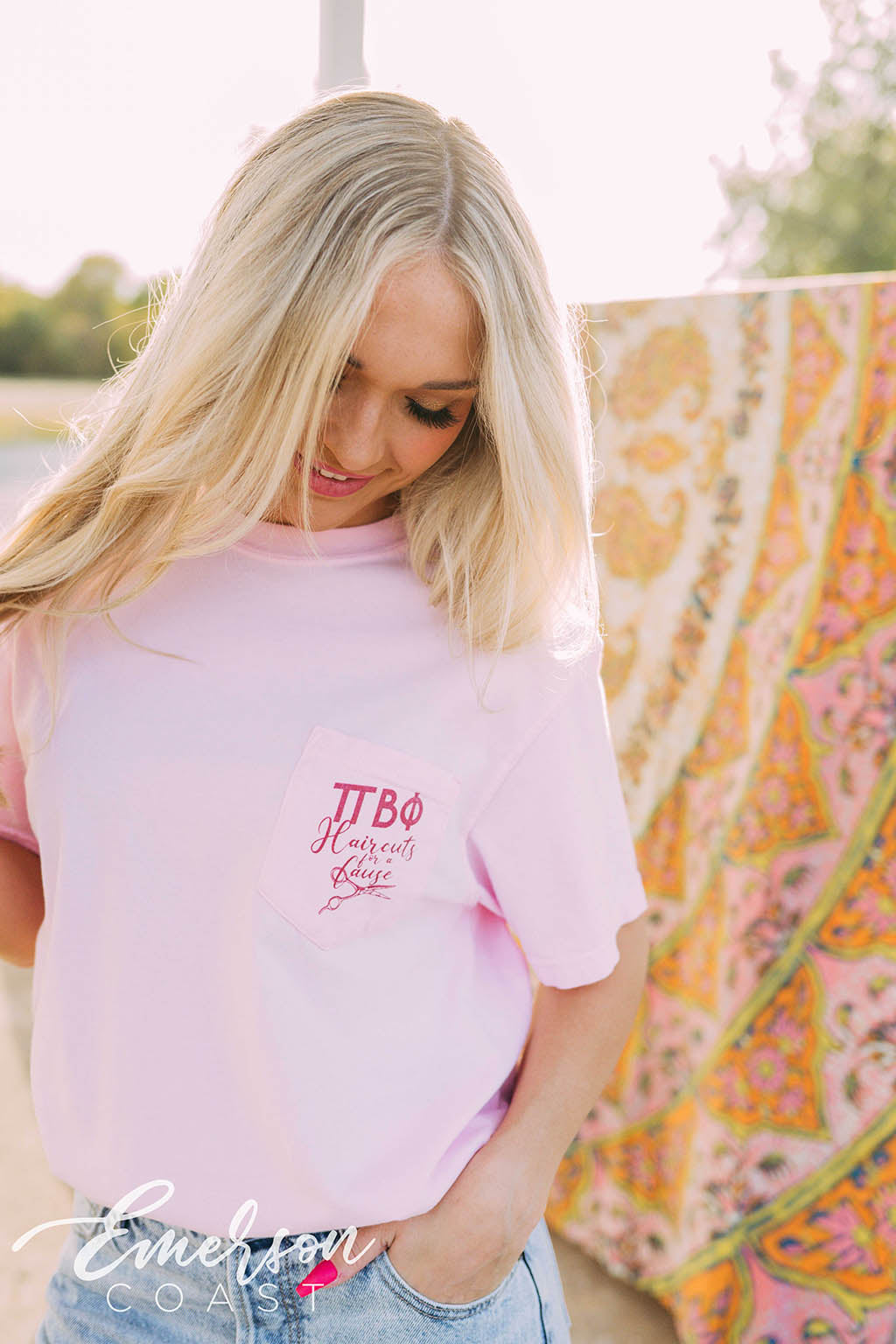 Pi Beta Phi Philanthropy Haircuts For A Cause Tee