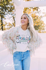 Pi Beta Phi Philanthropy Colorful Flowers Tee