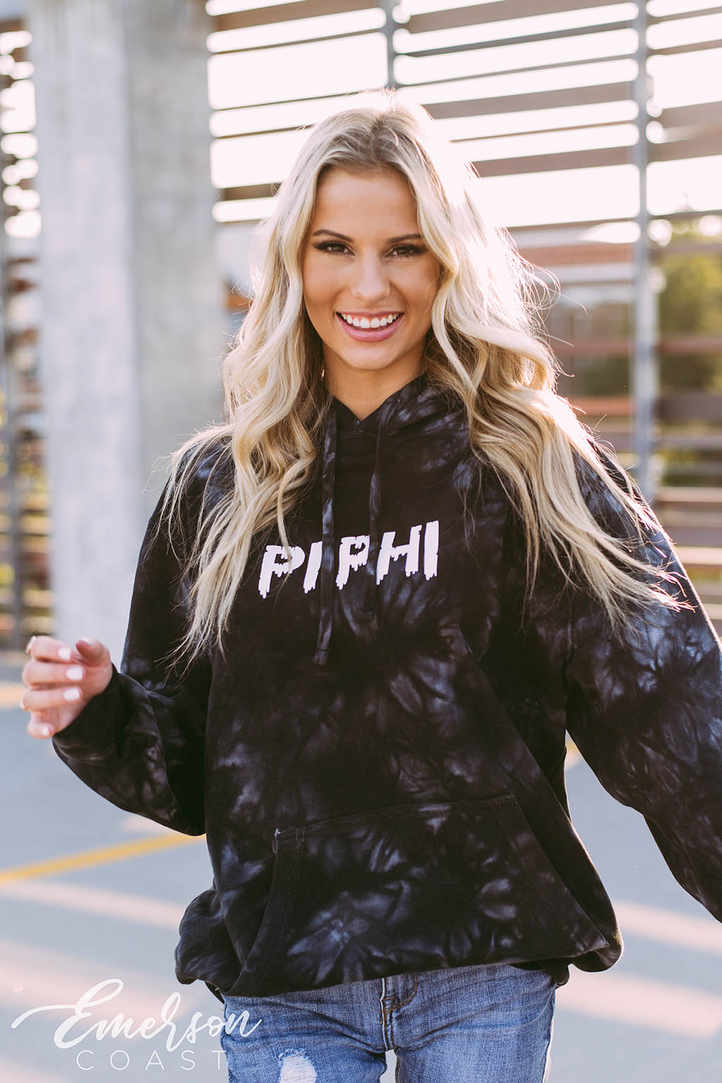 Pi Phi Edgy PR Hoodie
