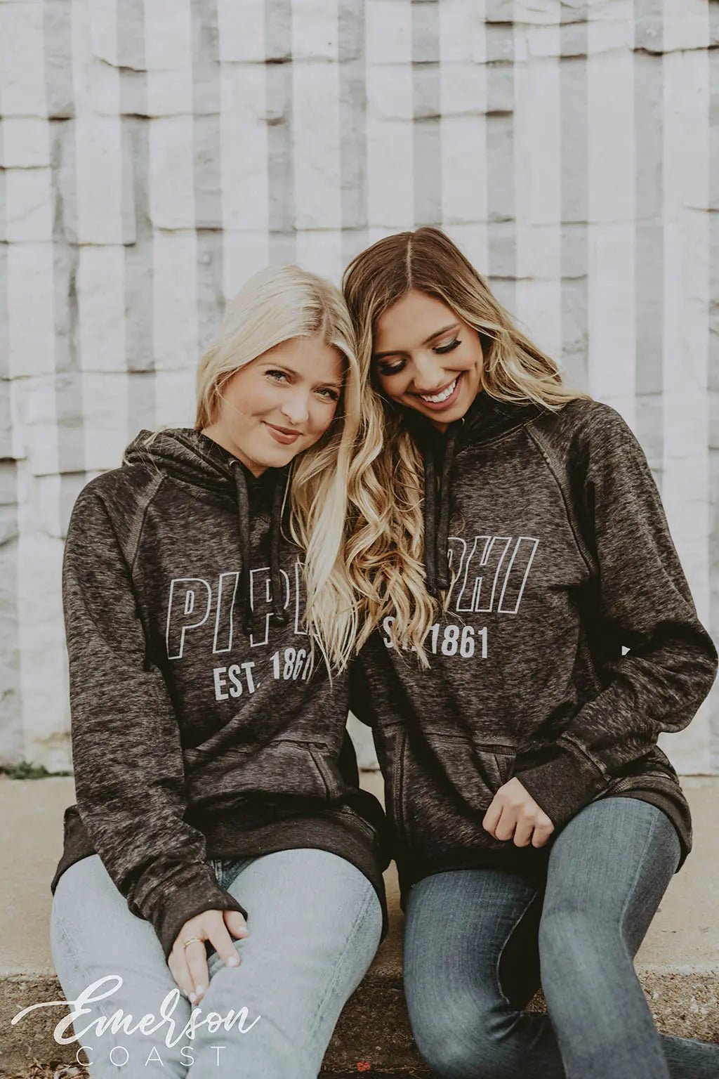 Pi Beta Phi Acid Wash Hoodie
