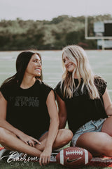 Pi Phi & Football Simple Tee