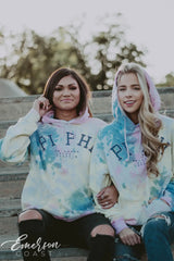 Pi Beta Phi Tie Dye Hoodie