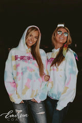 Pi Beta Phi Tie Dye Hoodie