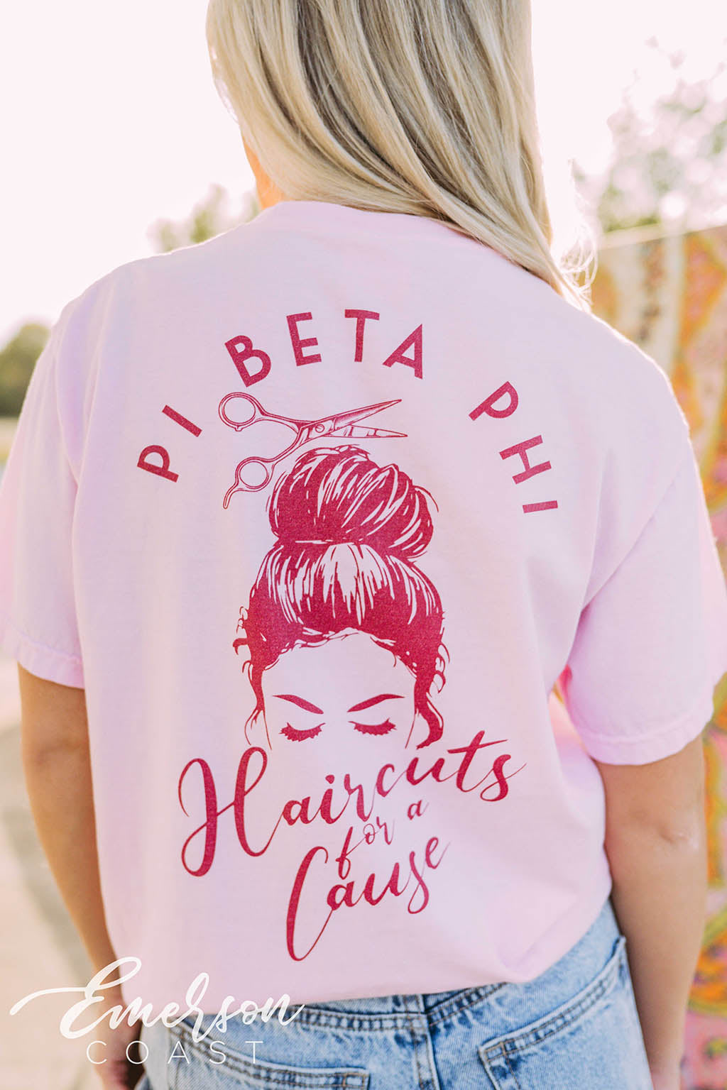 Pi Beta Phi Philanthropy Haircuts For A Cause Tee