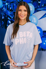 Pi Beta Phi PR Smiley Face Tee
