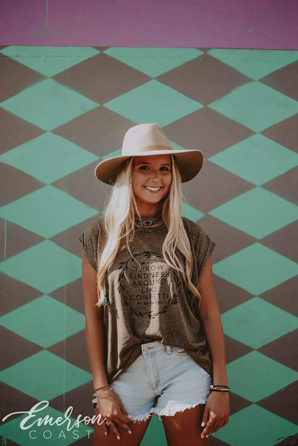 Pi Phi Quote PR T-shirt