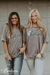Pi Phi Short Sleeve Star Sweatshirt