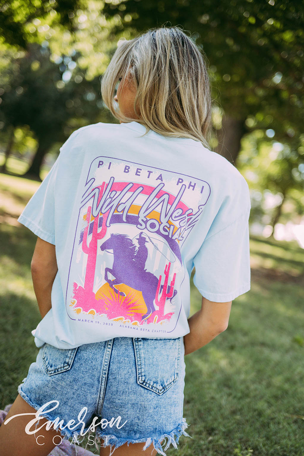 Pi Beta Phi Social Wild West Tee
