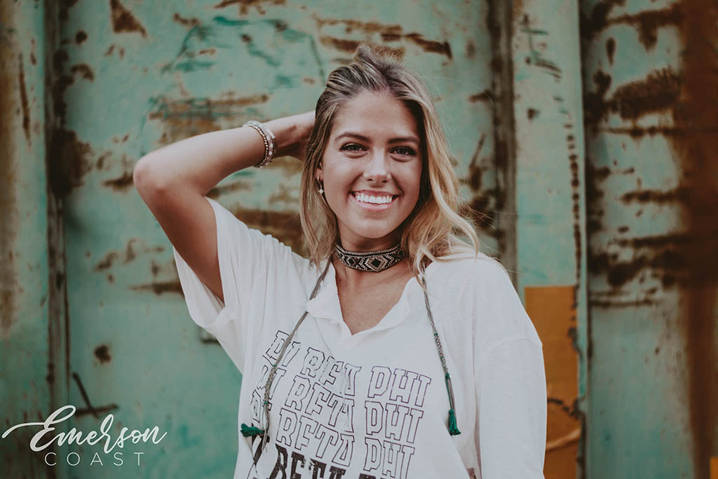 Pi Beta Phi Simple Graphic Henley