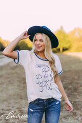 Pi Beta Phi Shooting Star Ringer Tee