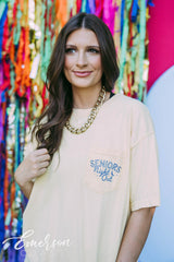 Georgia Seniors Night Out Yellow Tee