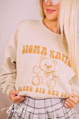 Sigma Kappa Spring Bid Day Bear Crewneck