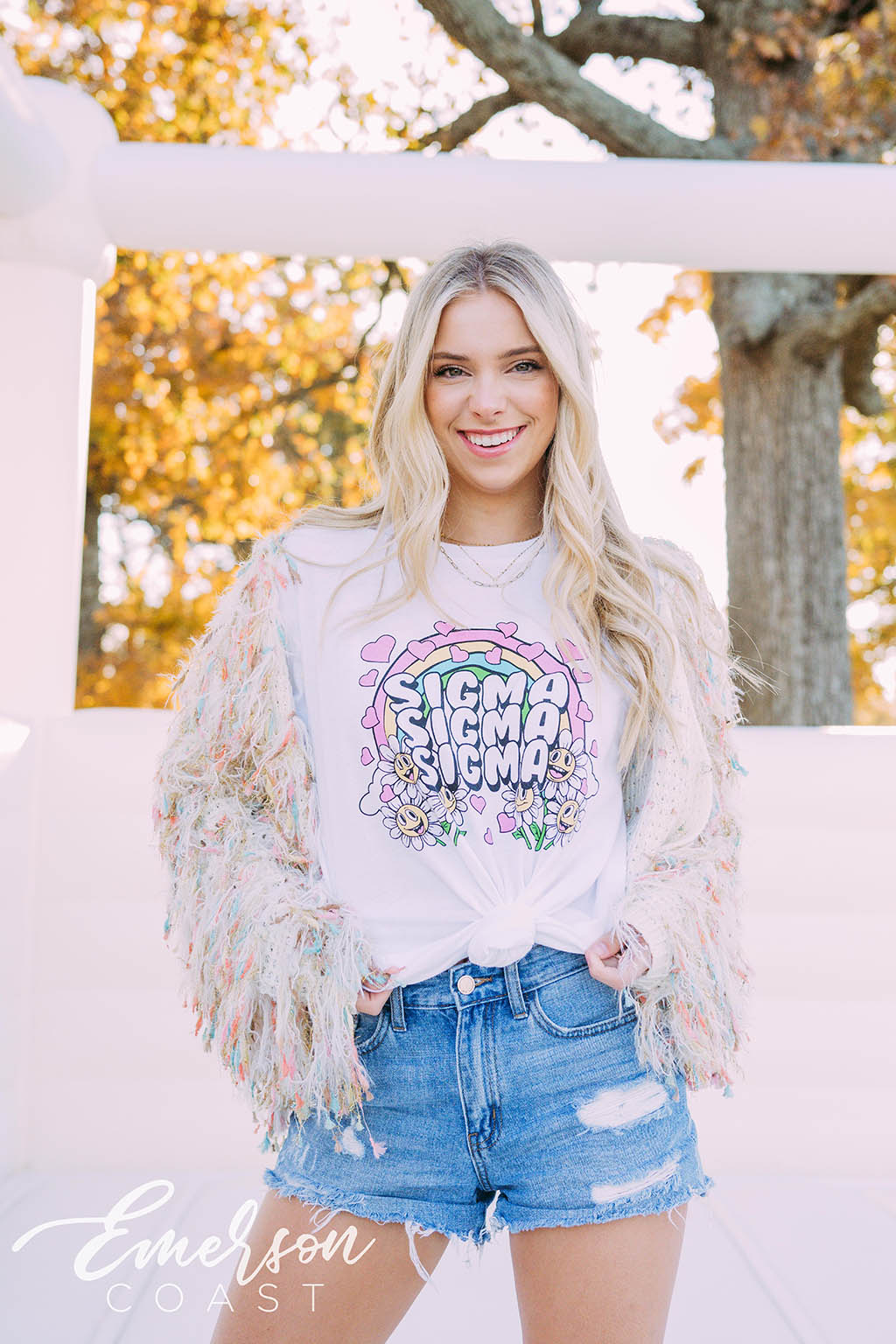 Sigma Sigma Sigma PR Rainbow Tee
