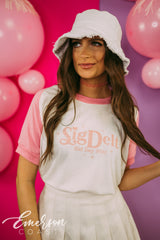 Sigma Delta Tau Y2K Bid Day Babydoll Tee